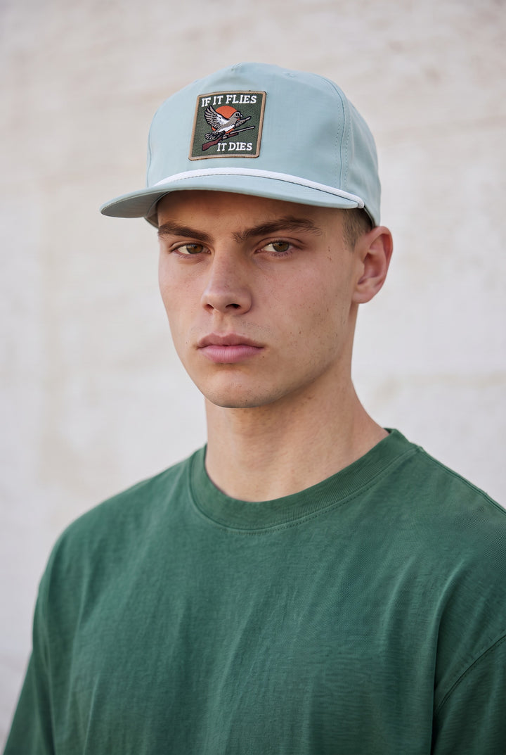 IF IT FLIES, IT DIES HAT: Dove Patch