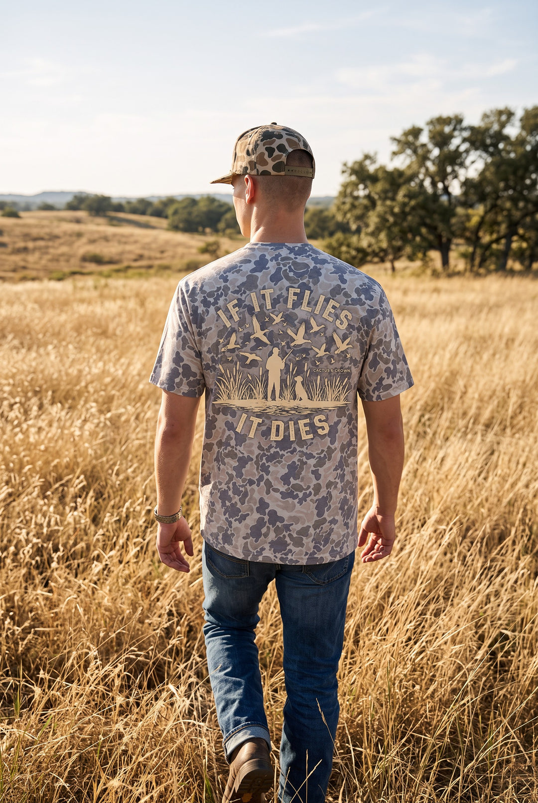 IF IT FLIES PERFORMANCE TEE