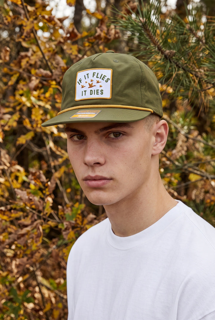 IF IT FLIES, IT DIES HAT