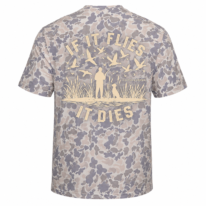IF IT FLIES PERFORMANCE TEE