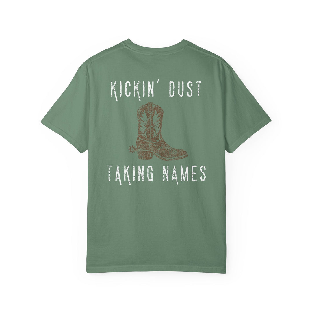 KICKIN' DUST & TAKING NAMES - Thistle Canyon Co.