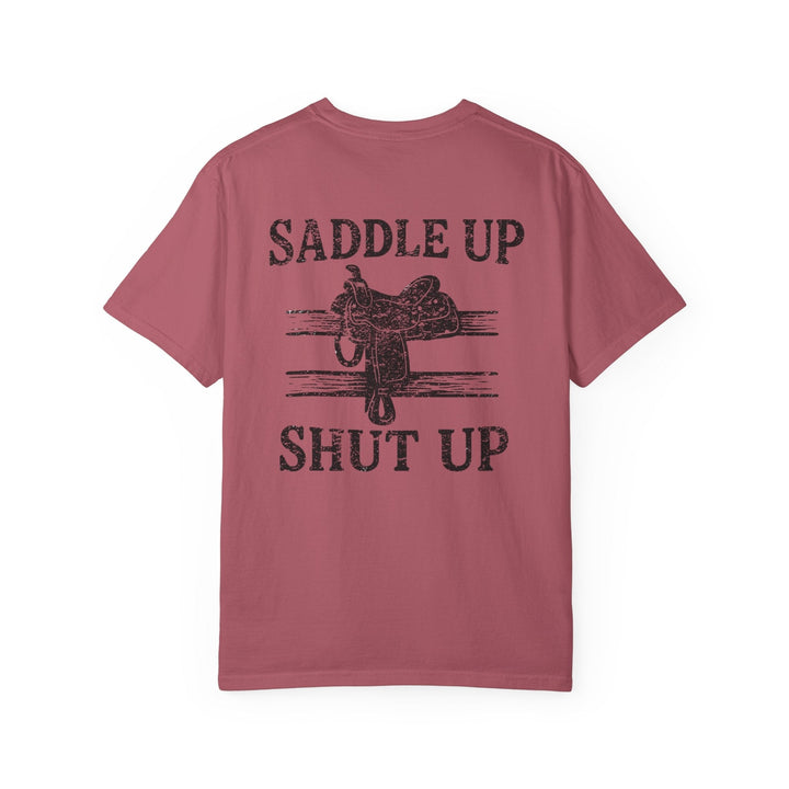 SADDLE UP & SHUT UP - Thistle Canyon Co.
