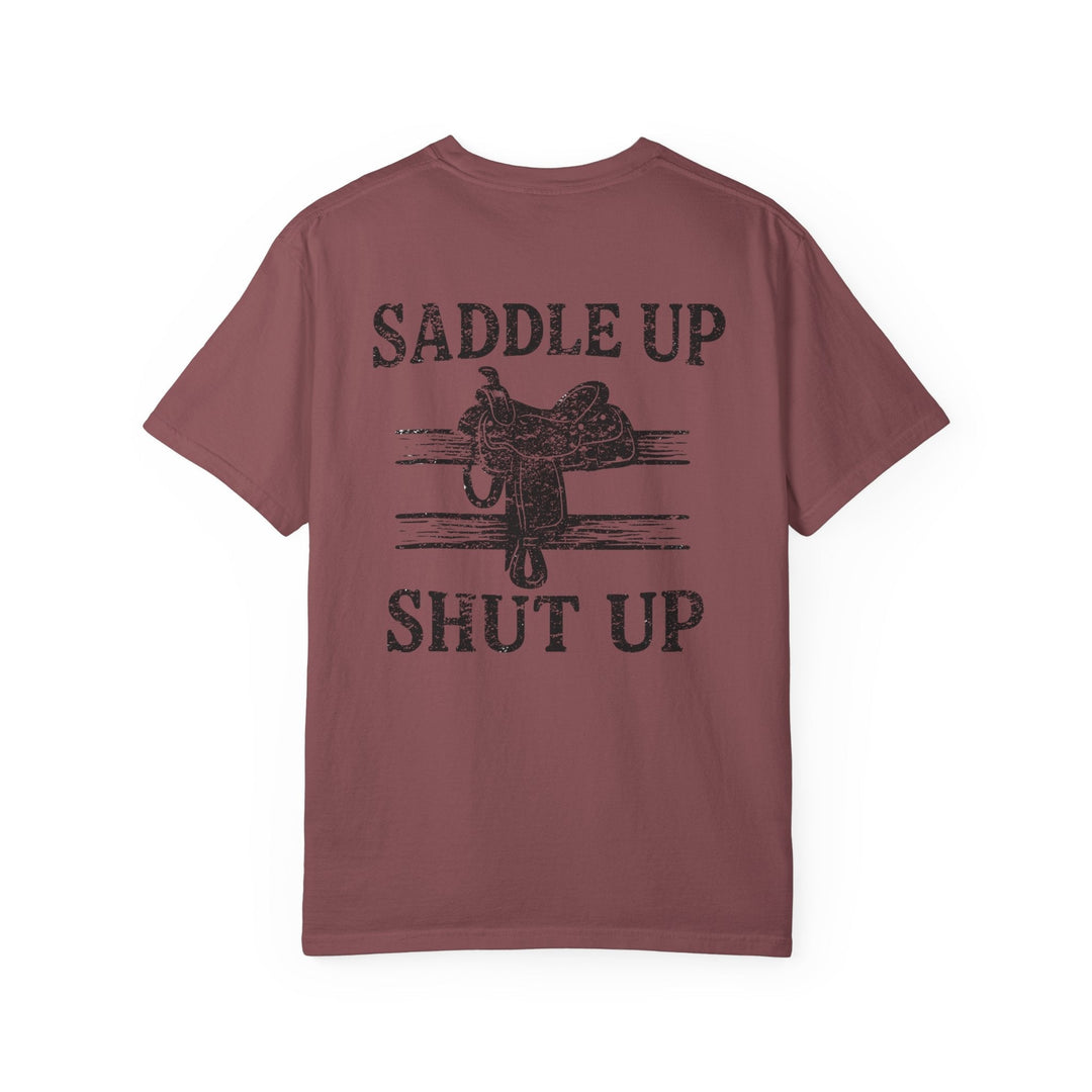 SADDLE UP & SHUT UP - Thistle Canyon Co.